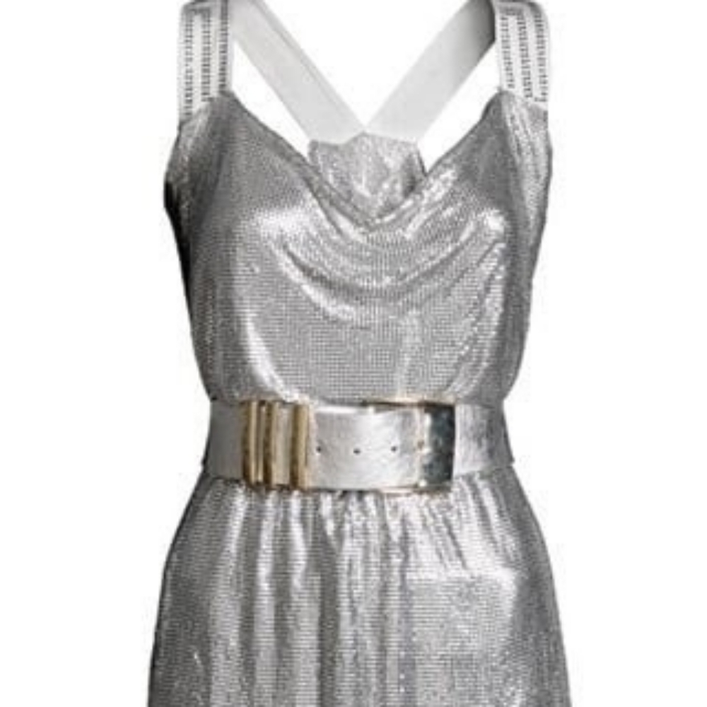 Iconic versace h&m dress with belt